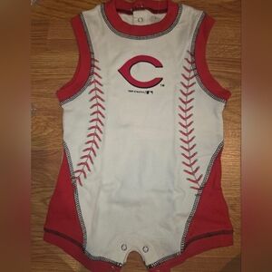 Genuine Merchandise Cincinnati Reds Baby Romper 0-3M, 3-6M, 6-9M, 12M NWT